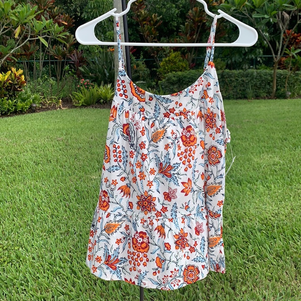 NWT Loft Floral Camisole/ Tank size M